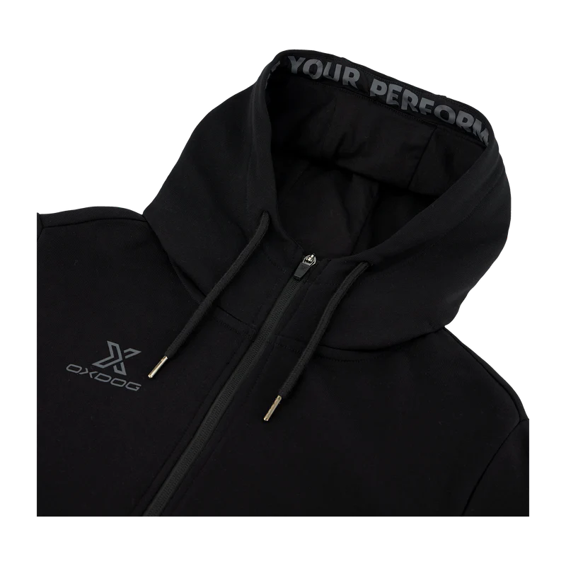 SEATTLE ZIP HOODIE Black - Image 4